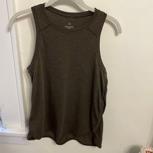 Sweaty Betty Heathered Brown Pacesetter Sleeveless Top